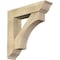 Ekena Millwork Westlake Traditional Rough Sawn Bracket w/ Offset Brace, Douglas Fir, 8"W x 34"D x 34"H BKT0806X34X34WTL01RDF - alternate 1